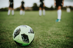 NewVIc Sports Academy playing football
