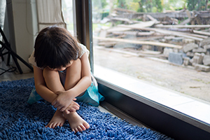 A child suffering from a mental health dissorder - CCMH