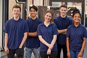 careers advice tips for SEND teachers - young people at work
