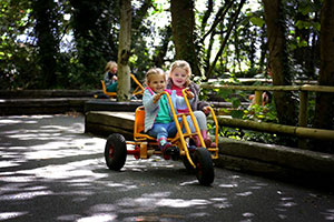 Children on bike at Greenwood Park