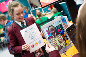 edtech - the Siemens biology app in use with pupils