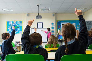 Aberdeenshire children at school