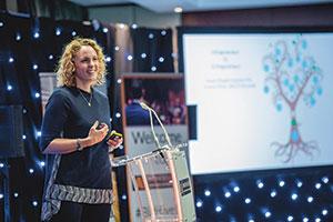 Speaker at Fortis Therapy educating children