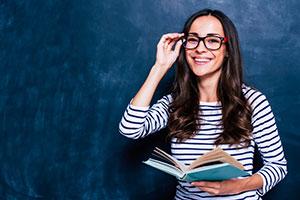 Young female teacher - The wellbeing of teachers
