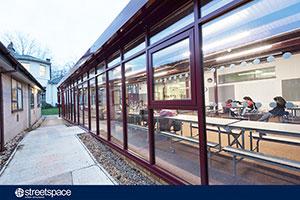 Furniture on school campus