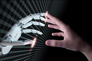 Robot hands - classroom of the future