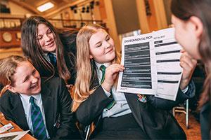 careers - a team during the festival challenge