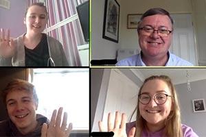 remote learning on zoom