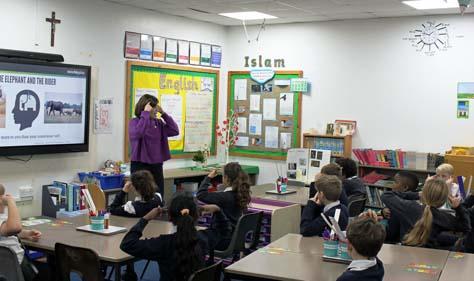 Mindapples promoting mental health and well being - Classroom