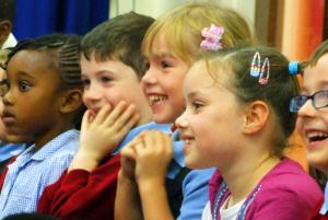 Children at a Wizard Theatre workshop