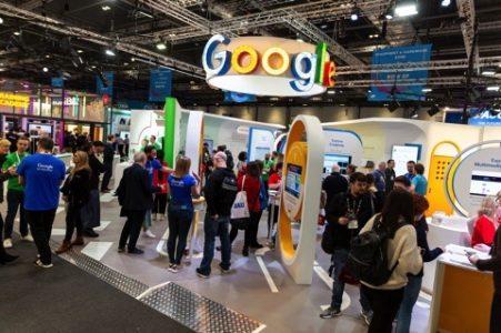 Crowds inside a previous Bett show