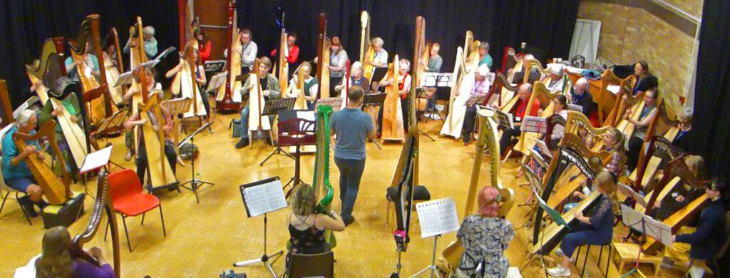 Harp Summer School Rehearsal