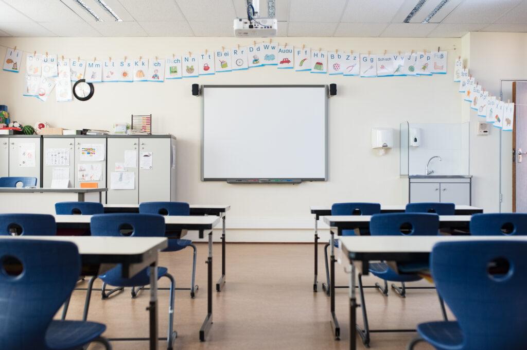 Desks and chairs are part of school asset management